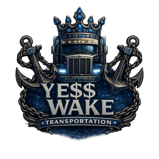 Ye$$ Wake crown, anchors, and truck emblem